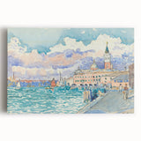 Impressionist Venice Wall Art - Claude Monet-Style Landscape Painting