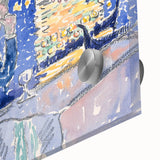 Venice Night Festival Impressionist Art - Claude Monet-Style Print