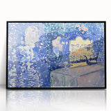 Venice Night Festival Impressionist Art - Claude Monet-Style Print