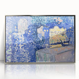 Venice Night Festival Impressionist Art - Claude Monet-Style Print