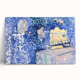Venice Night Festival Impressionist Art - Claude Monet-Style Print