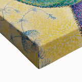 Femme à l'Ombrelle Modern Wall Art – Vibrant Pointillist Decor