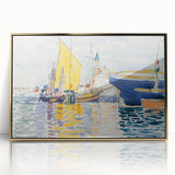 Venetian Sailing Scene Impressionist Art - Modern Wall Decor Print
