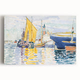 Venetian Sailing Scene Impressionist Art - Modern Wall Decor Print