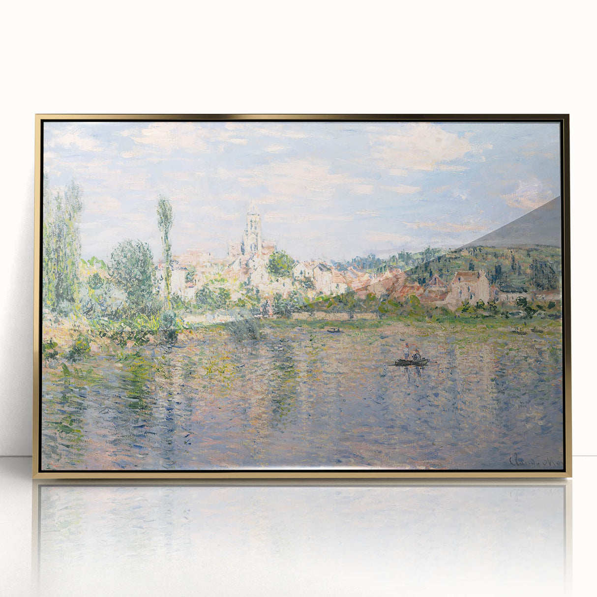 Claude Monet's Vétheuil in Summer - French Impressionist Wall Art
