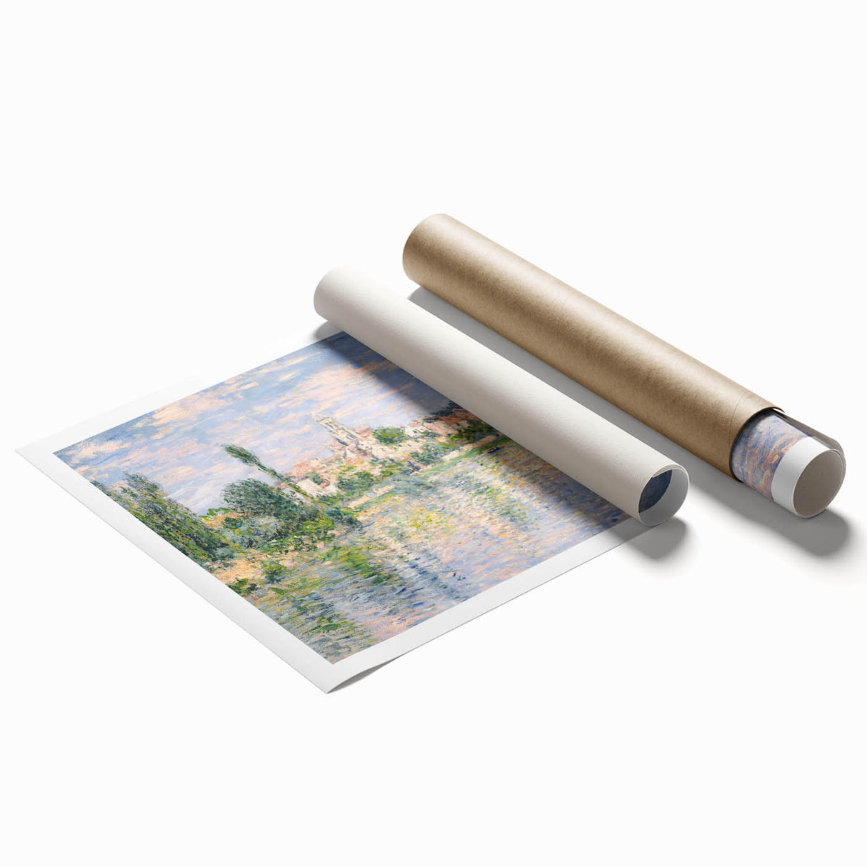 Claude Monet's Vétheuil in Summer - French Impressionist Wall Art