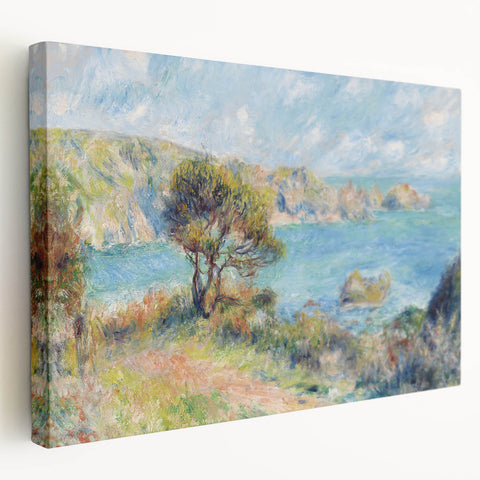 Renoir's View at Guernsey - French Impressionist Landscape Wall Art