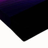 Close-up of a vibrant stretched canvas featuring a stunning landscape design with intricate cave formations, showcasing rich colors and detailed textures, perfect for home decor.