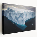 Stretched canvas artwork depicting vibrant landscapes with dramatic cliffs, showcasing rich colors and textures ideal for home decor, perfect for nature enthusiasts.