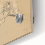 Romanticism Art: Alexander Hamilton Hand Study Canvas Print