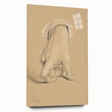 Romanticism Art: Alexander Hamilton Hand Study Canvas Print