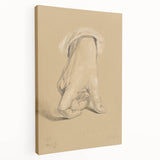 Romanticism Art: Alexander Hamilton Hand Study Canvas Print