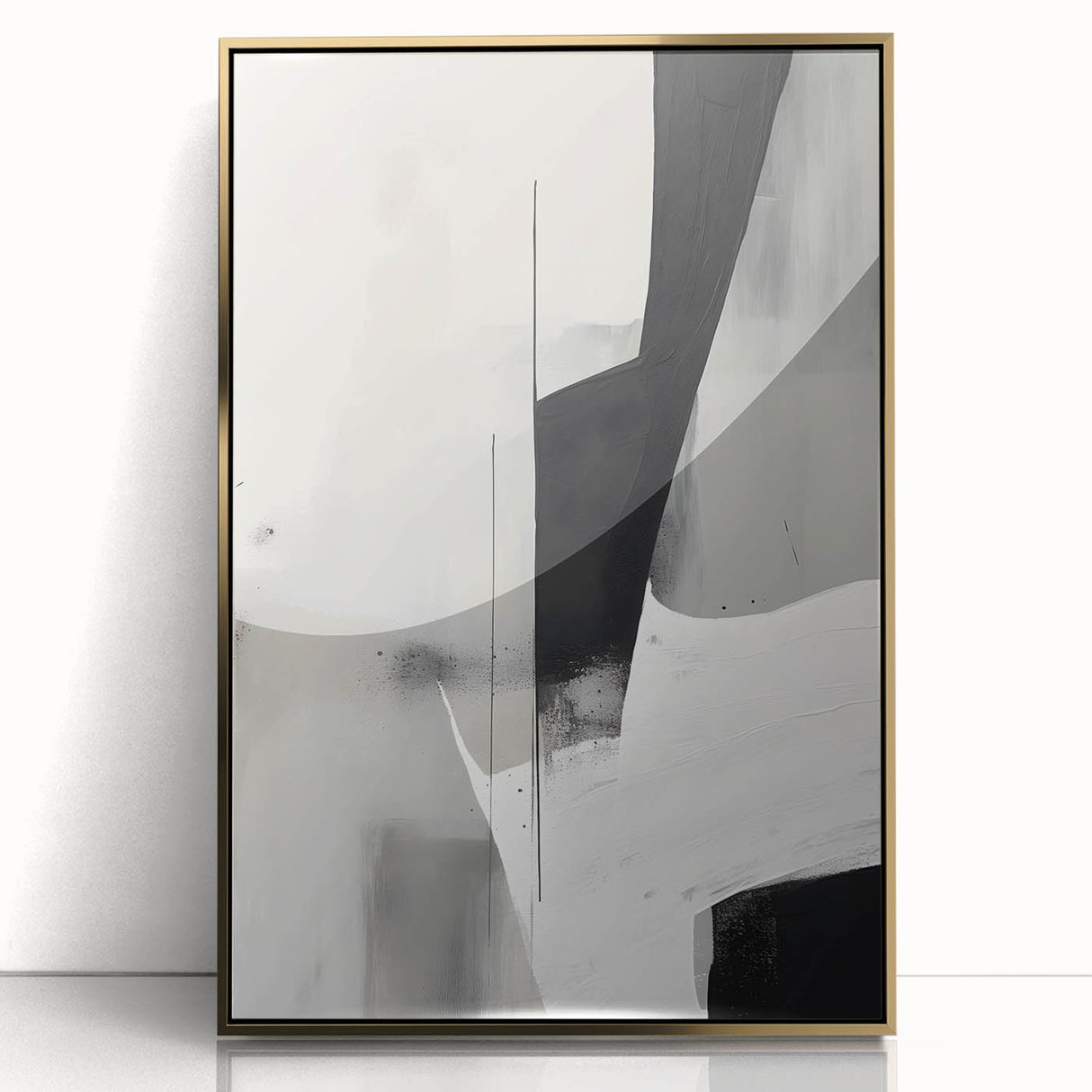 Acrylic and Canvas Art for Dining Spaces – Black & White Print