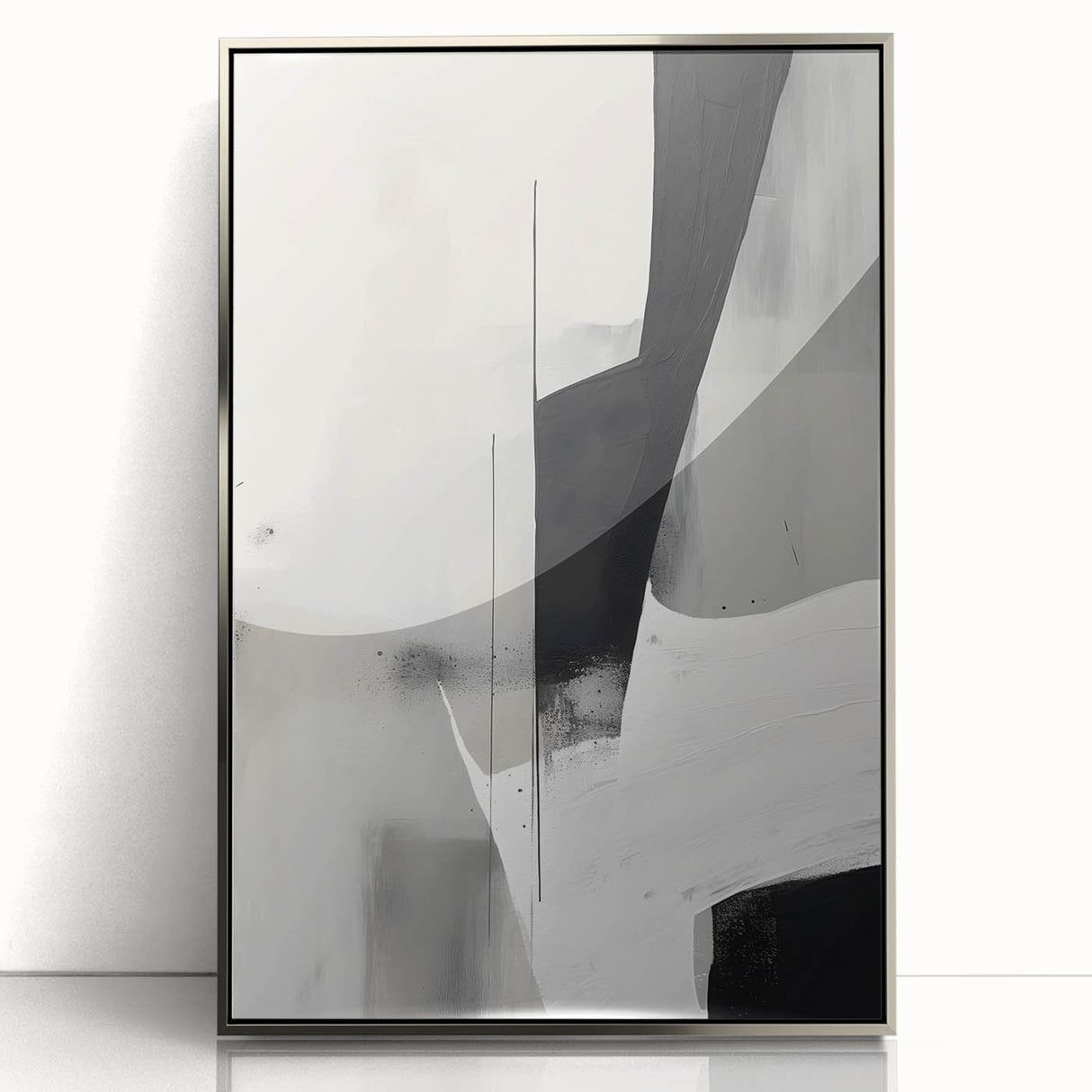 Acrylic and Canvas Art for Dining Spaces – Black & White Print