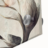 Soft Floral Living Room Wall Art – Modern Canvas & Framed Print