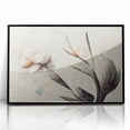 Soft Floral Living Room Wall Art – Modern Canvas & Framed Print