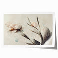 Soft Floral Living Room Wall Art – Modern Canvas & Framed Print