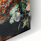 Baroque Still Life Art - Antique Fruit and Lobster Print for Home Décor