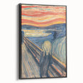 Expressionist Art: "The Scream" Iconic Abstract Expressionism Wall Decor