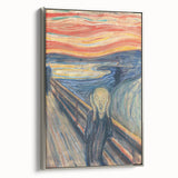 Expressionist Art: "The Scream" Iconic Abstract Expressionism Wall Decor