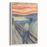 Expressionist Art: "The Scream" Iconic Abstract Expressionism Wall Decor