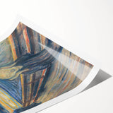 Expressionist Art: "The Scream" Iconic Abstract Expressionism Wall Decor