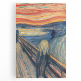 Expressionist Art: "The Scream" Iconic Abstract Expressionism Wall Decor