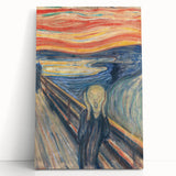Expressionist Art: "The Scream" Iconic Abstract Expressionism Wall Decor