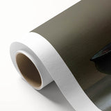 Art Deco poster featuring assorted colorful fruits on a rolled canvas, suitable for nursery wall art or dining room decor.