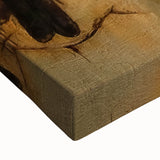 Spooky Wall Art - Gothic Ravens on a Branch Halloween Canvas Art