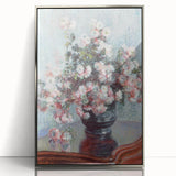 Impressionist Floral Art - Alfred William Finch’s Chrysanthemums Print