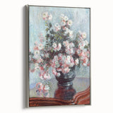 Impressionist Floral Art - Alfred William Finch’s Chrysanthemums Print