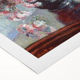 Impressionist Floral Art - Alfred William Finch’s Chrysanthemums Print