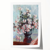 Impressionist Floral Art - Alfred William Finch’s Chrysanthemums Print