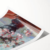 Impressionist Floral Art - Alfred William Finch’s Chrysanthemums Print