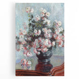 Impressionist Floral Art - Alfred William Finch’s Chrysanthemums Print