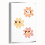 Children’s Wall Decor - Playful Floral Kids Room Art Prints