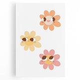 Children’s Wall Decor - Playful Floral Kids Room Art Prints