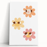 Children’s Wall Decor - Playful Floral Kids Room Art Prints