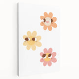 Children’s Wall Decor - Playful Floral Kids Room Art Prints