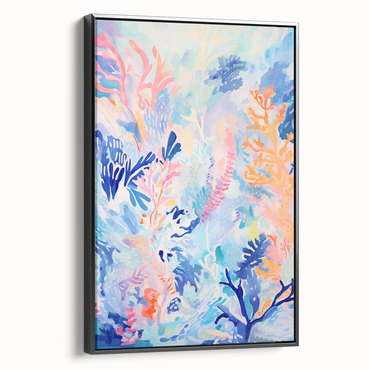 Acrylic Glass Art for Kids Rooms – Ocean Coral Wall Art