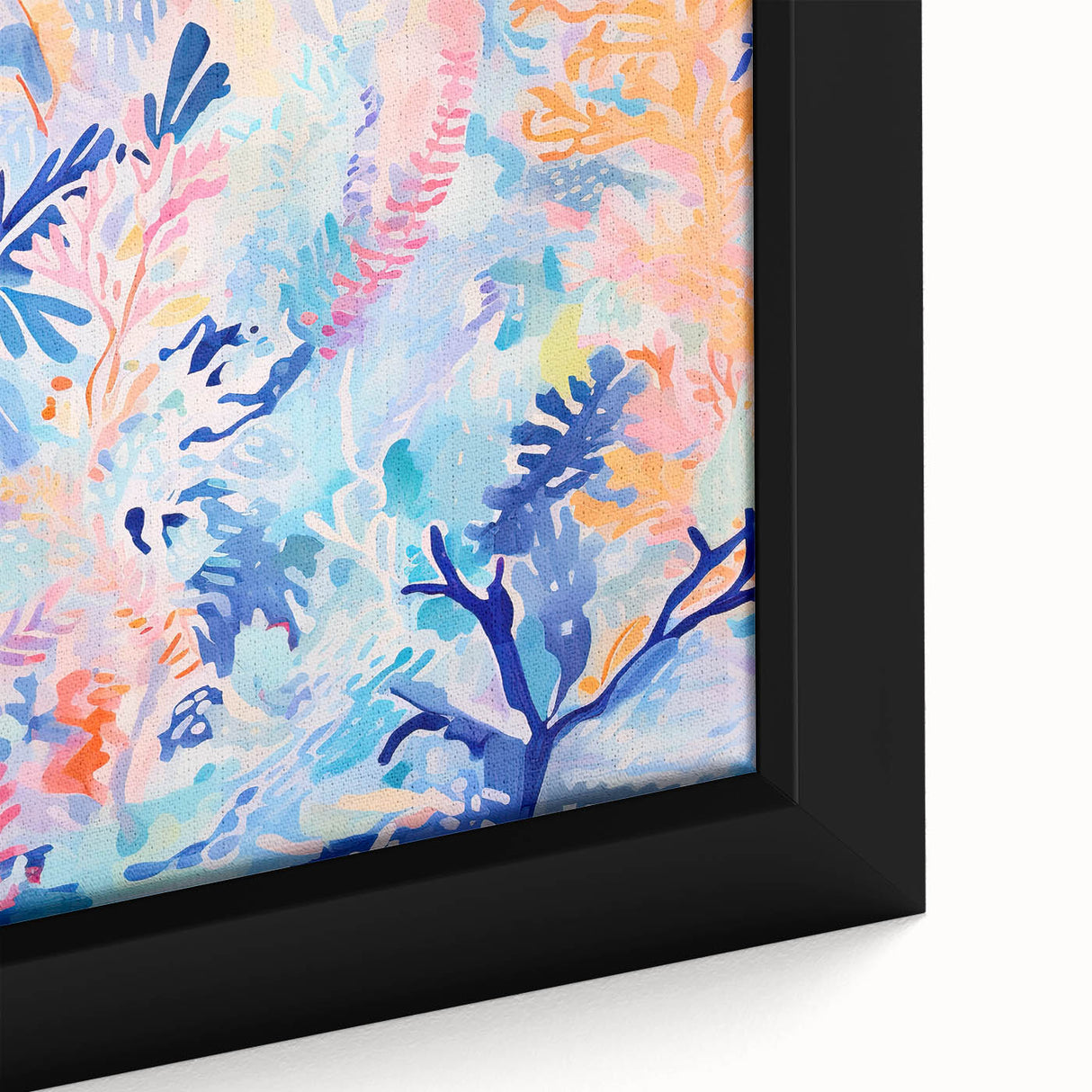 Acrylic Glass Art for Kids Rooms – Ocean Coral Wall Art