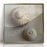 Large framed acrylic print of close-up nature elements in gold tones, suitable for modern nursery decor.