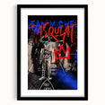 Basquiat Pop Art Wall Art - Bold Graffiti-Inspired Canvas Print