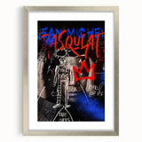 Basquiat Pop Art Wall Art - Bold Graffiti-Inspired Canvas Print