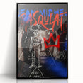 Basquiat Pop Art Wall Art - Bold Graffiti-Inspired Canvas Print