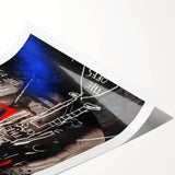 Basquiat Pop Art Wall Art - Bold Graffiti-Inspired Canvas Print