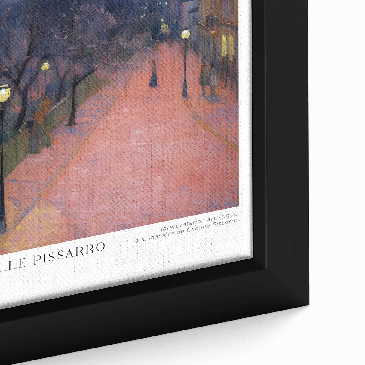 Extra large framed canvas featuring a textured, colorful abstract design with black accents, ideal for living room decor.