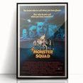 Retro Monster Squad Poster Art - Vintage 80s Horror Comedy Movie Prints