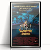 Retro Monster Squad Poster Art - Vintage 80s Horror Comedy Movie Prints